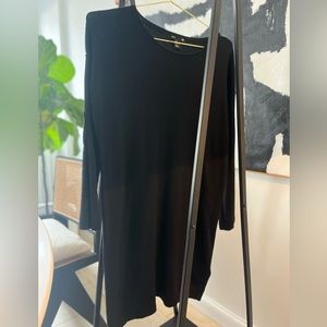 H&M Black Tunic Sweater in Size Medium